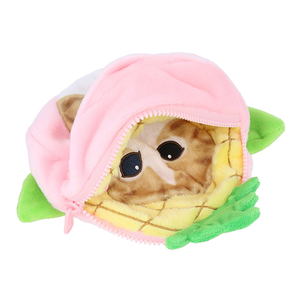 mofusand 雙面 收納筆袋 生果 - Microworks ACG