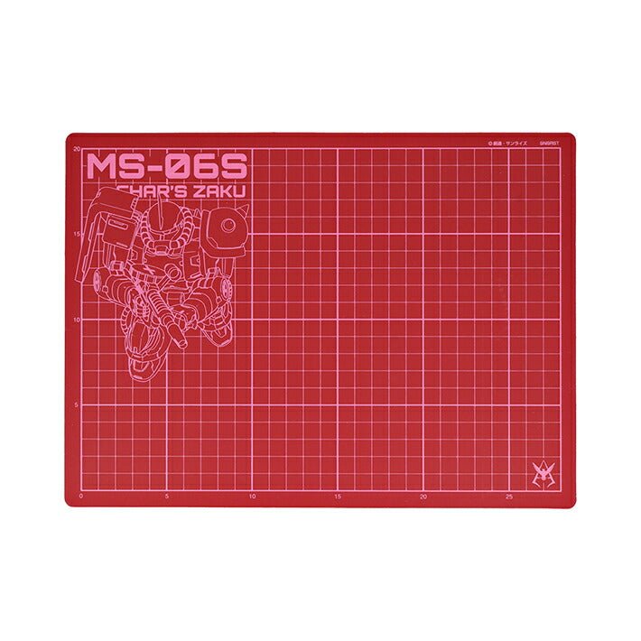 機動戰士高達 A4切割墊 GS12 馬沙專用渣古 - Microworks ACG