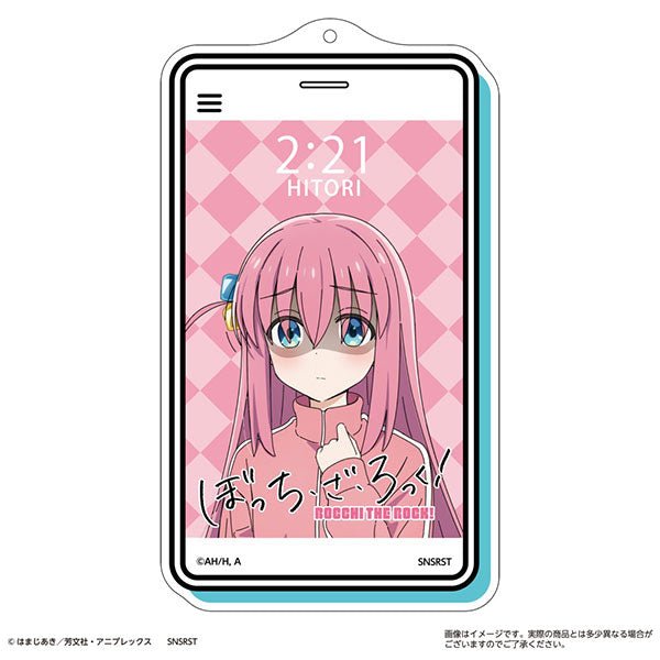 孤獨搖滾！手機型壓克力匙扣 後藤一里 - Microworks ACG