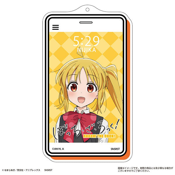 孤獨搖滾！手機型壓克力匙扣 伊地知虹夏
