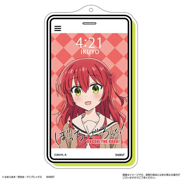 孤獨搖滾！手機型壓克力匙扣 喜多郁代 - Microworks ACG