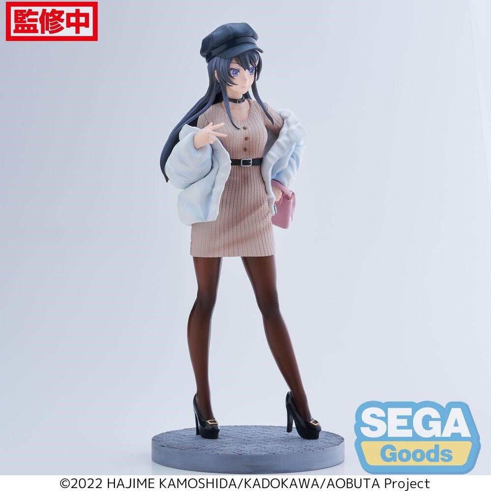 SEGA [LUMINASTA]《青春豬頭少年不會夢到兔女郎學姊》麻衣 - 便服造型 - Microworks ACG