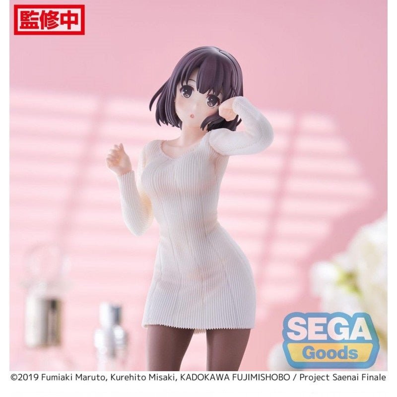 SEGA [LUMINASTA]《不起眼女主角培育法 Fine》加藤恵 - 毛衣造型 - Microworks ACG