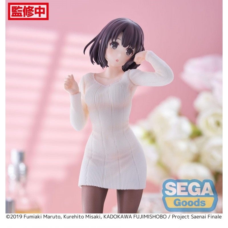 SEGA [LUMINASTA]《不起眼女主角培育法 Fine》加藤恵 - 毛衣造型 - Microworks ACG