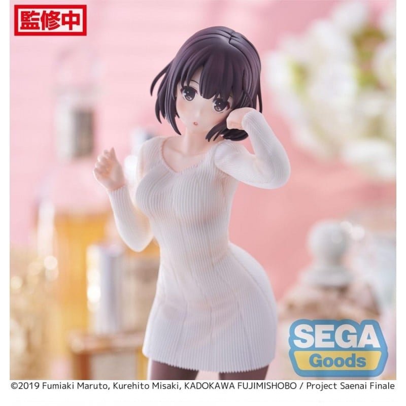 SEGA [LUMINASTA]《不起眼女主角培育法 Fine》加藤恵 - 毛衣造型 - Microworks ACG