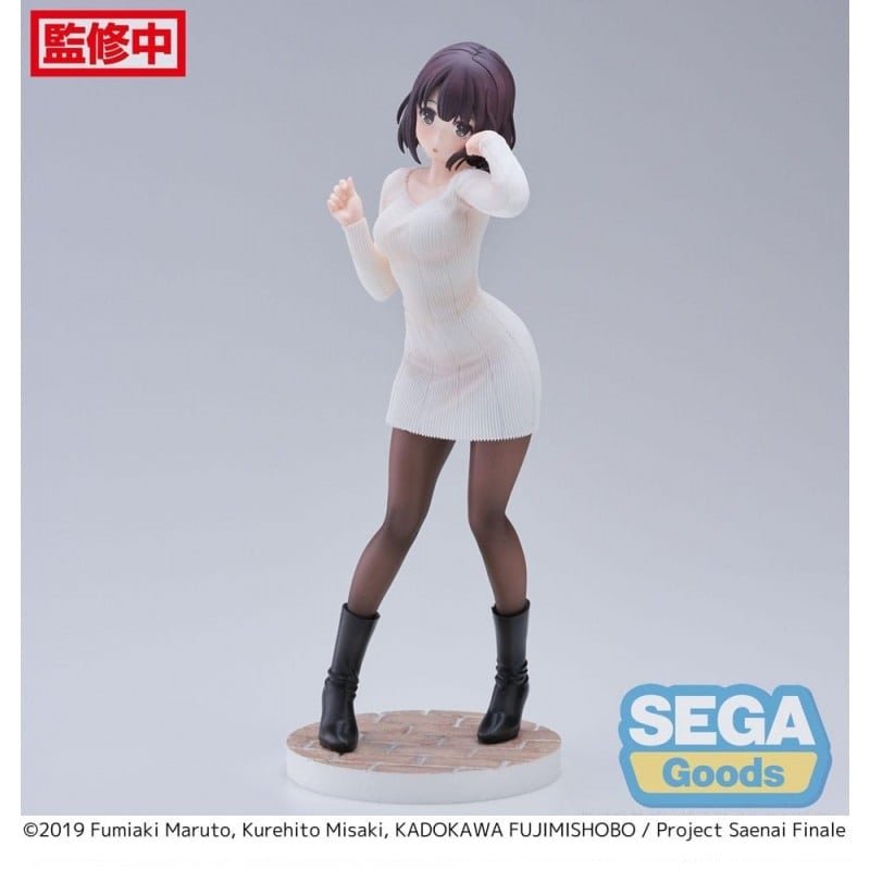 SEGA [LUMINASTA]《不起眼女主角培育法 Fine》加藤恵 - 毛衣造型 - Microworks ACG