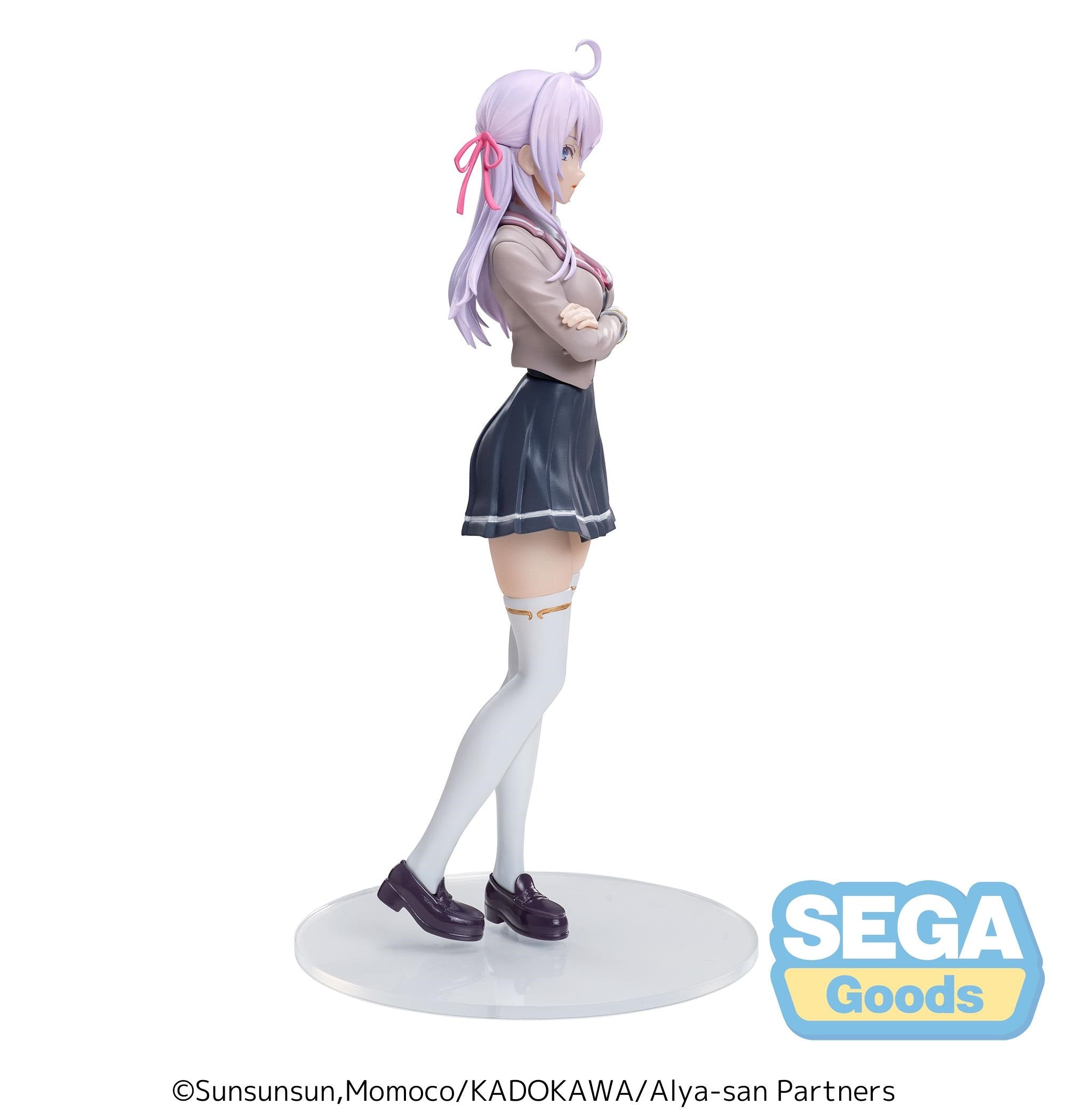 SEGA [LUMINASTA]《不時輕聲地以俄語遮羞的鄰座艾莉同學》艾莉 - 校服造型 - Microworks ACG