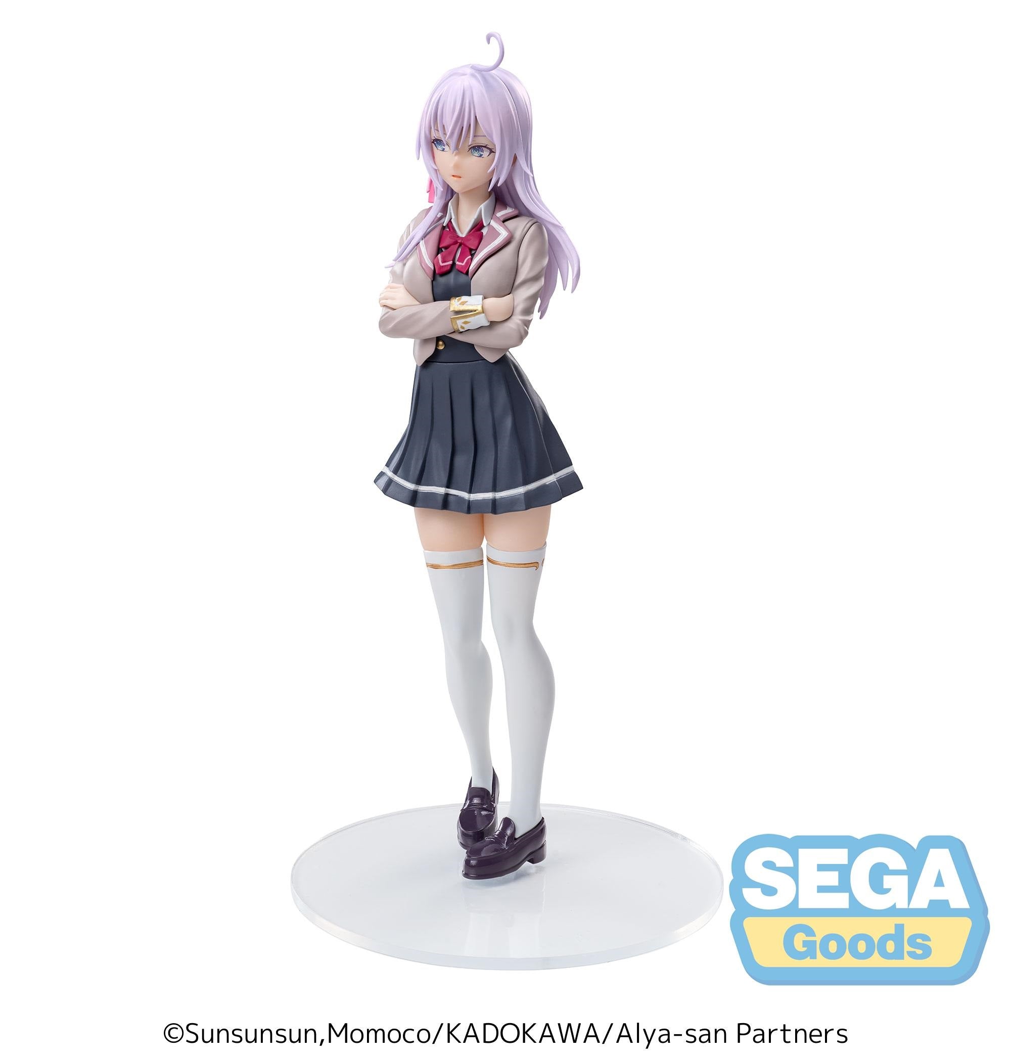 SEGA [LUMINASTA]《不時輕聲地以俄語遮羞的鄰座艾莉同學》艾莉 - 校服造型 - Microworks ACG