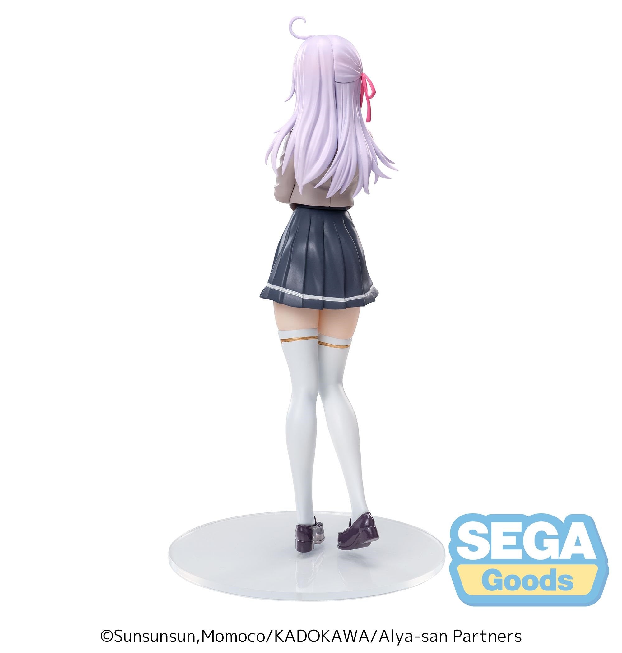 SEGA [LUMINASTA]《不時輕聲地以俄語遮羞的鄰座艾莉同學》艾莉 - 校服造型 - Microworks ACG