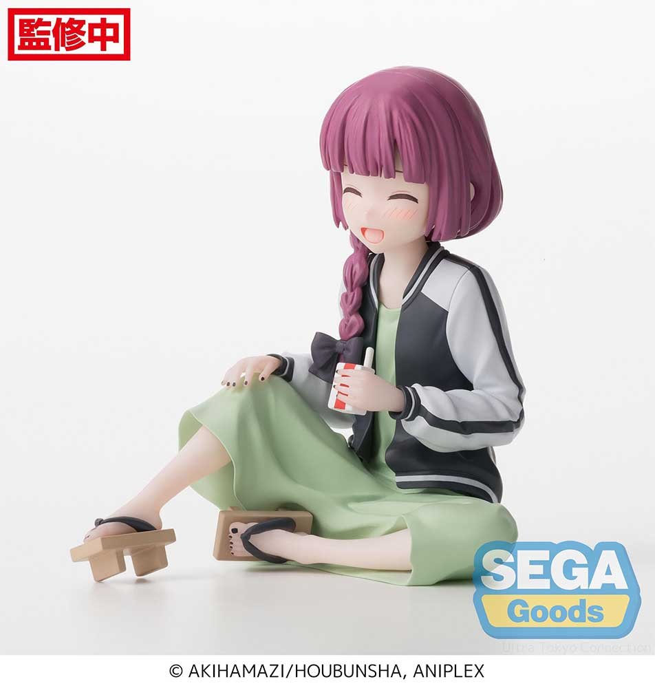 SEGA [PM景品]《孤獨搖滾！》廣井菊理 - 坐下造型 - Microworks ACG