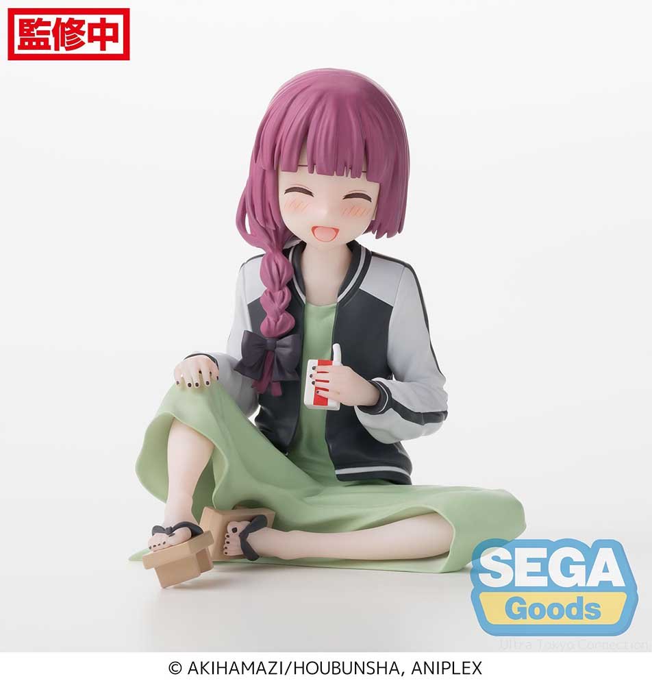 SEGA [PM景品]《孤獨搖滾！》廣井菊理 - 坐下造型 - Microworks ACG