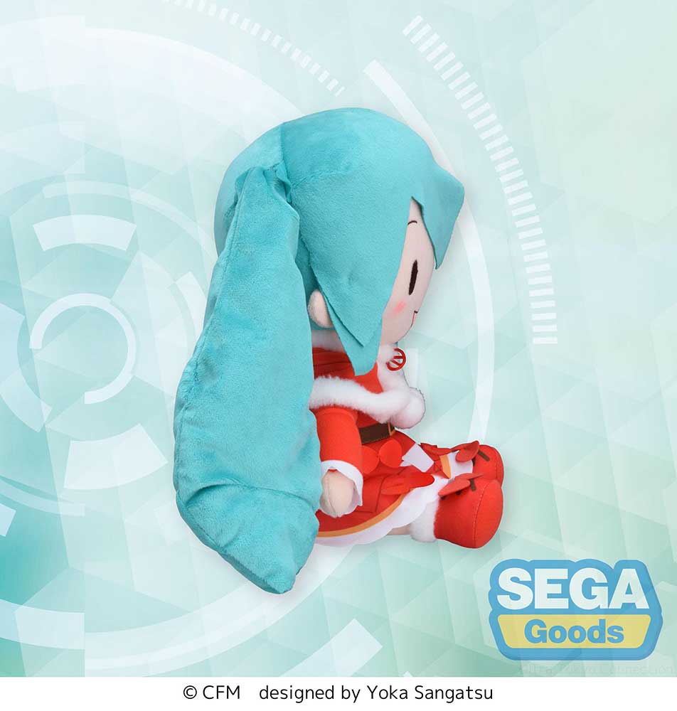SEGA [毛公仔] 初音 - 聖誕節造型2024 - Microworks ACG