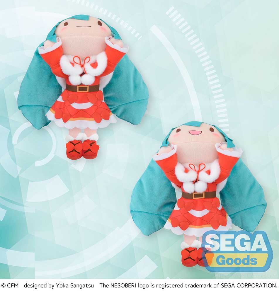SEGA [毛公仔] 初音 - 聖誕節造型2024 - (趴趴Ver) - Microworks ACG