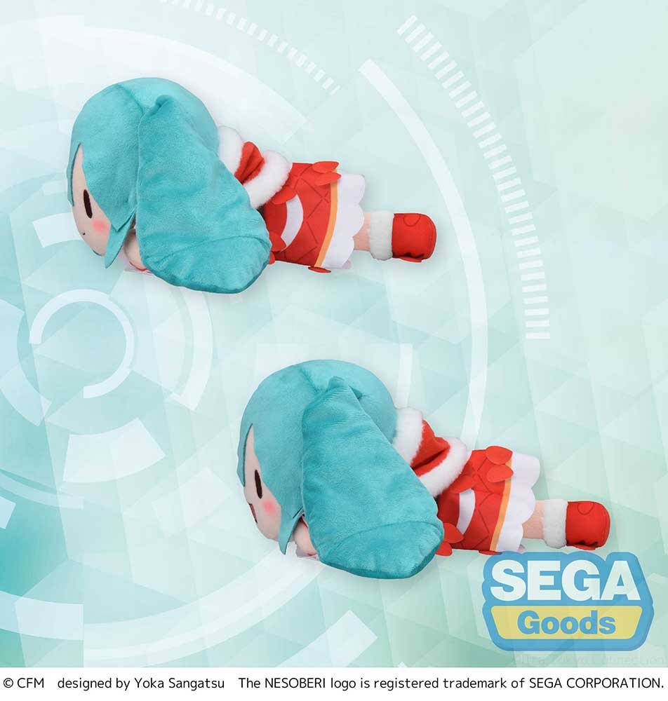 SEGA [毛公仔] 初音 - 聖誕節造型2024 - (趴趴Ver) - Microworks ACG