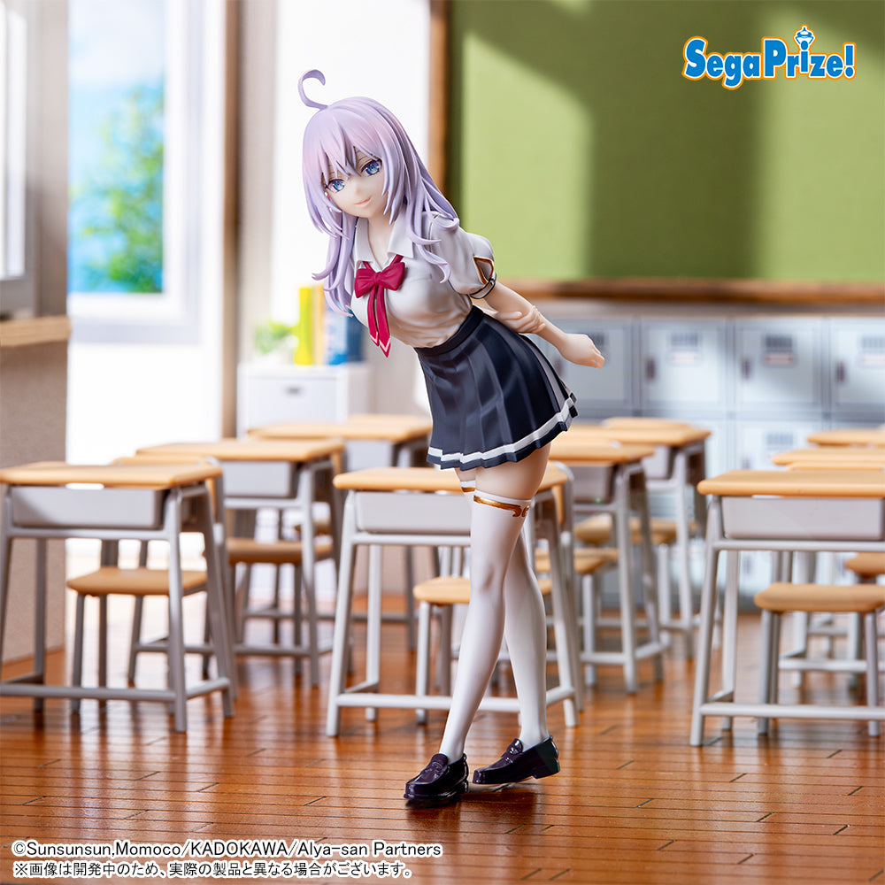SEGA[LUMINASTA]《不時輕聲地以俄語遮羞的鄰座艾莉同學》艾莉-夏季校服造型-