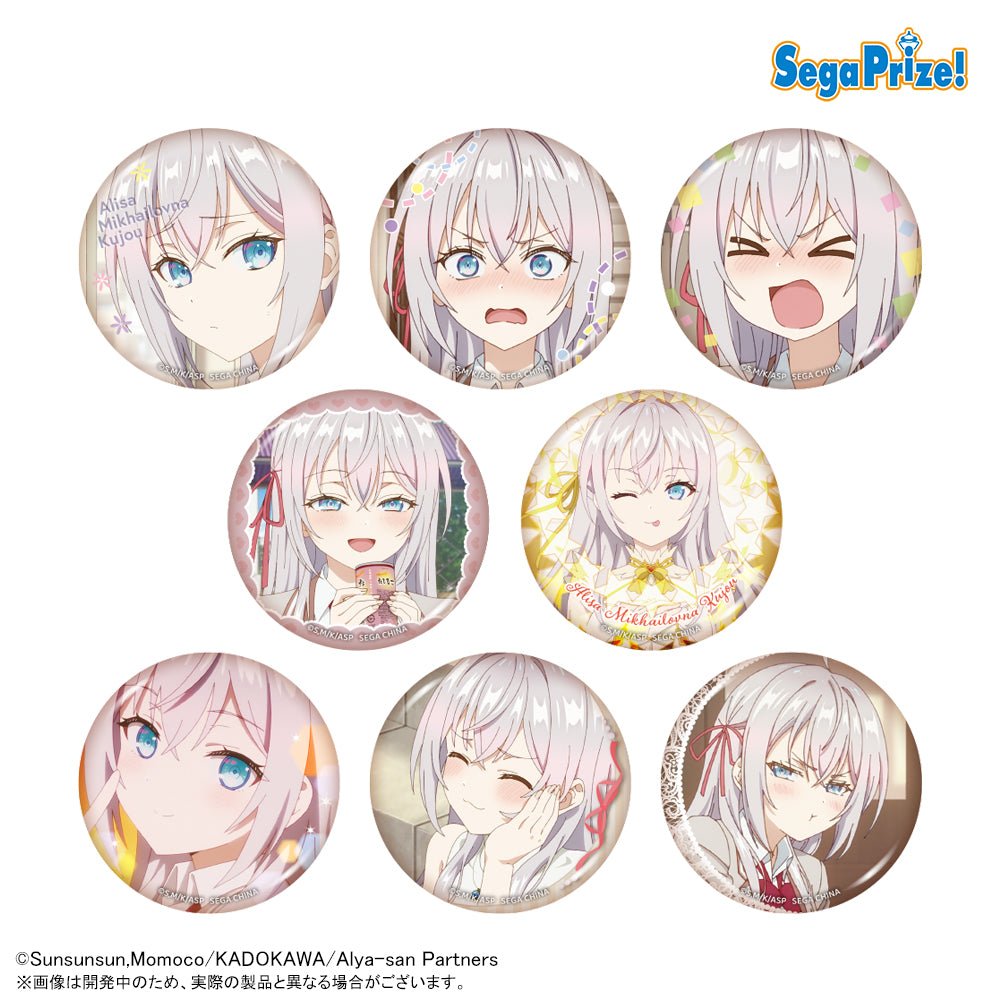 SEGA[襟章]《不時輕聲地以俄語遮羞的鄰座艾莉同學》 - Microworks ACG