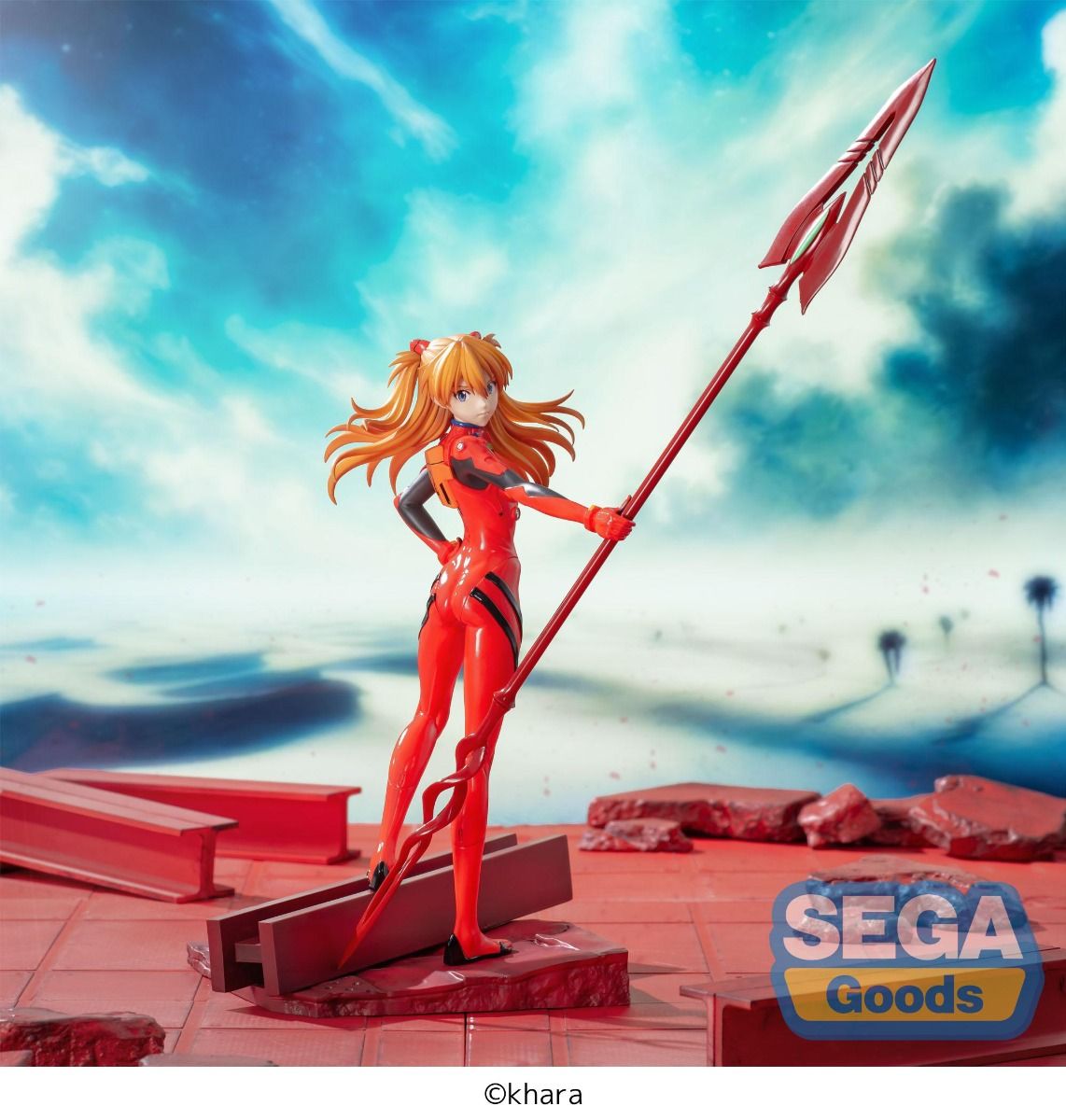 《預訂》SEGA [LUMINASTA]《新世紀福音戰士新劇場版》式波·明日香 x 卡西烏斯之槍《2025年9月發售》