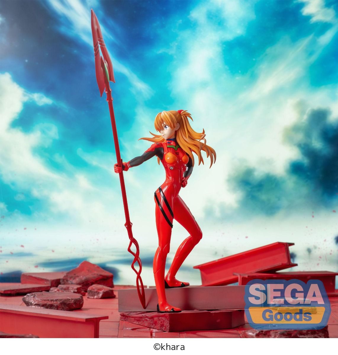 《預訂》SEGA [LUMINASTA]《新世紀福音戰士新劇場版》式波·明日香 x 卡西烏斯之槍《2025年9月發售》