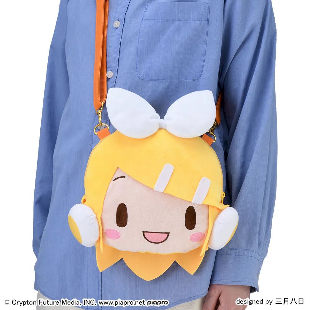 《預訂》SEGA [Fuwa Petit景品]《初音未來》造型斜孭袋 - 鏡音鈴 - Microworks ACG