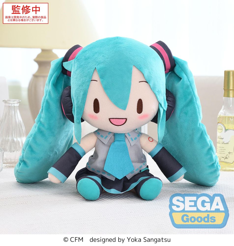 《預訂》SEGA [Fuwa Petit毛公仔]《初音未來》初音未來 - Microworks ACG