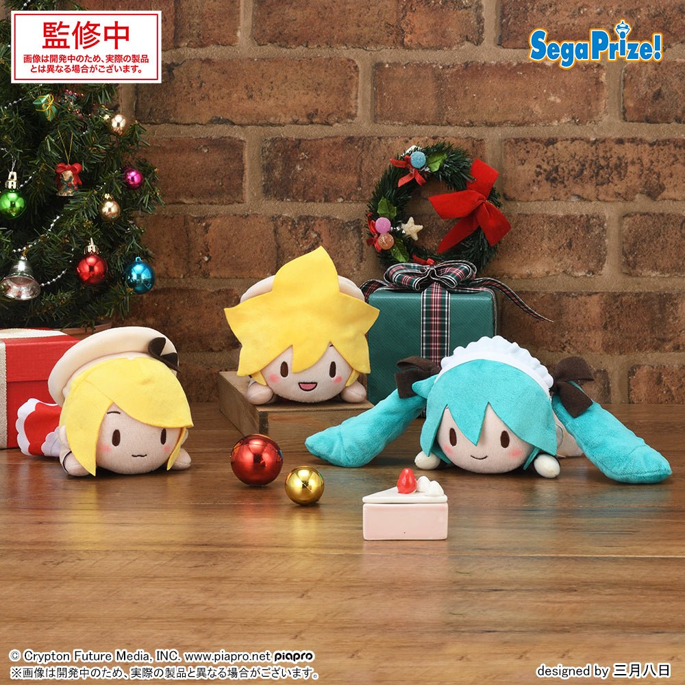 《預訂》SEGA [Fuwa Petit 趴趴毛公仔]《初音未來》聖誕節 2025 - Microworks ACG