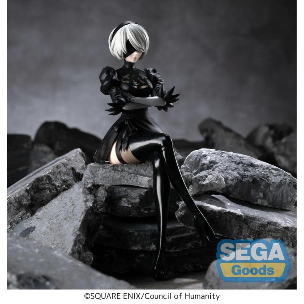 《預訂》SEGA [PM景品](坐下系列)《尼爾：自動人形》2B [再販]