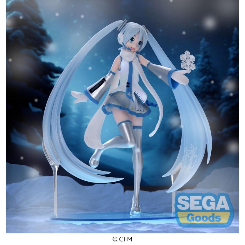 SEGA [LUMINASTA]《初音未來》 雪初音 - 天際之城Ver. - Microworks ACG