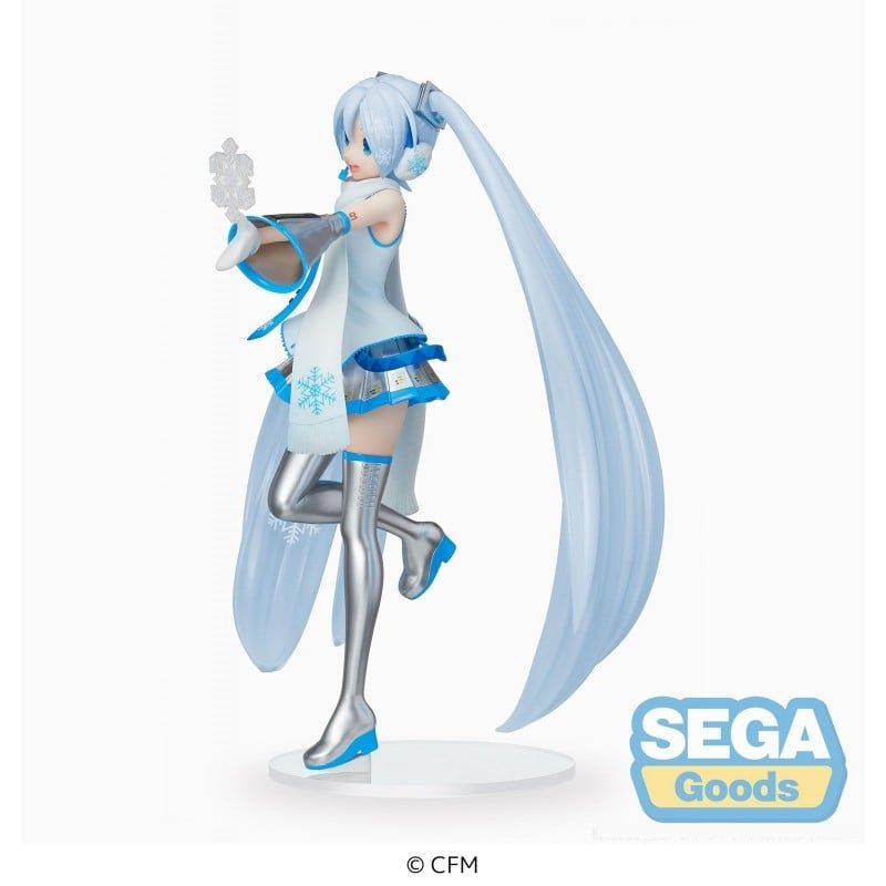 SEGA [LUMINASTA]《初音未來》 雪初音 - 天際之城Ver. - Microworks ACG