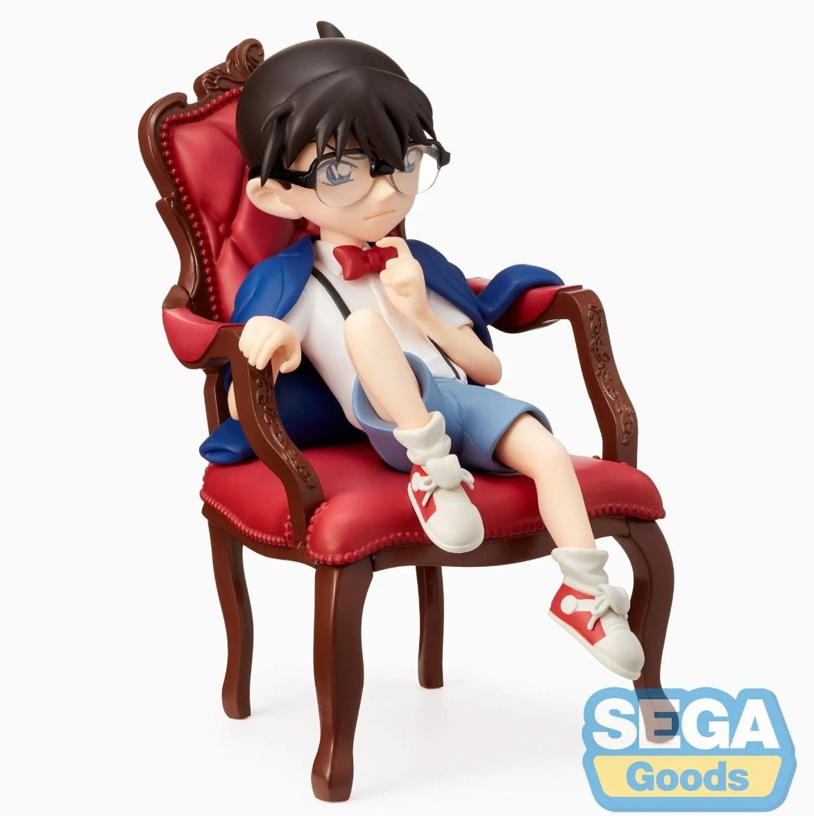 SEGA [PM景品]《名偵探柯南》柯南 - 坐下造型 - (再販) - Microworks ACG