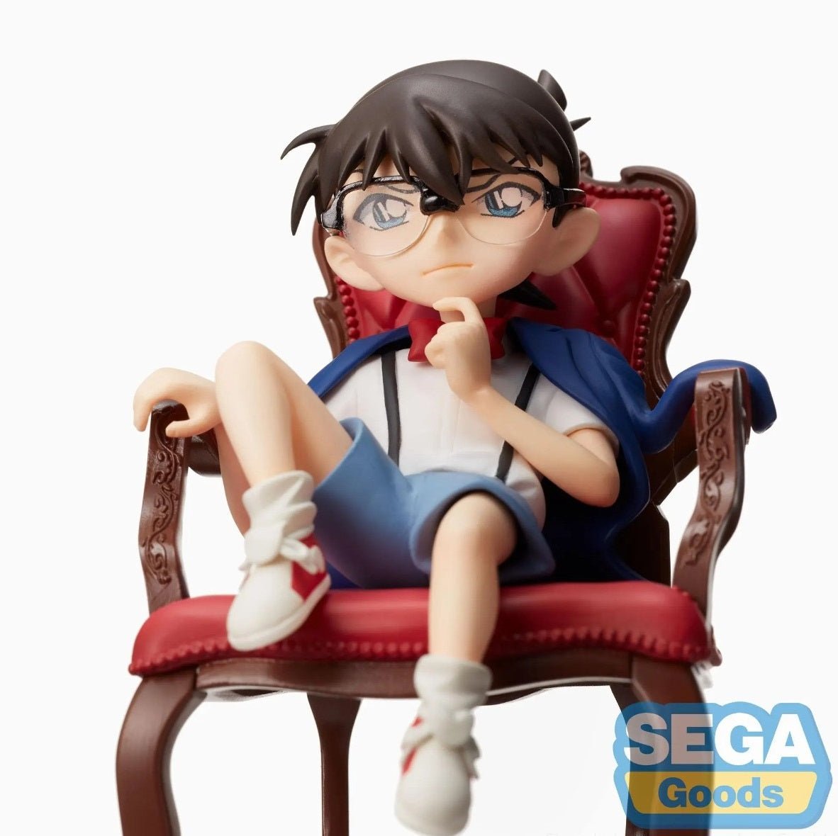 SEGA [PM景品]《名偵探柯南》柯南 - 坐下造型 - (再販) - Microworks ACG
