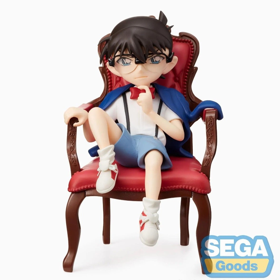 SEGA [PM景品]《名偵探柯南》柯南 - 坐下造型 - (再販) - Microworks ACG