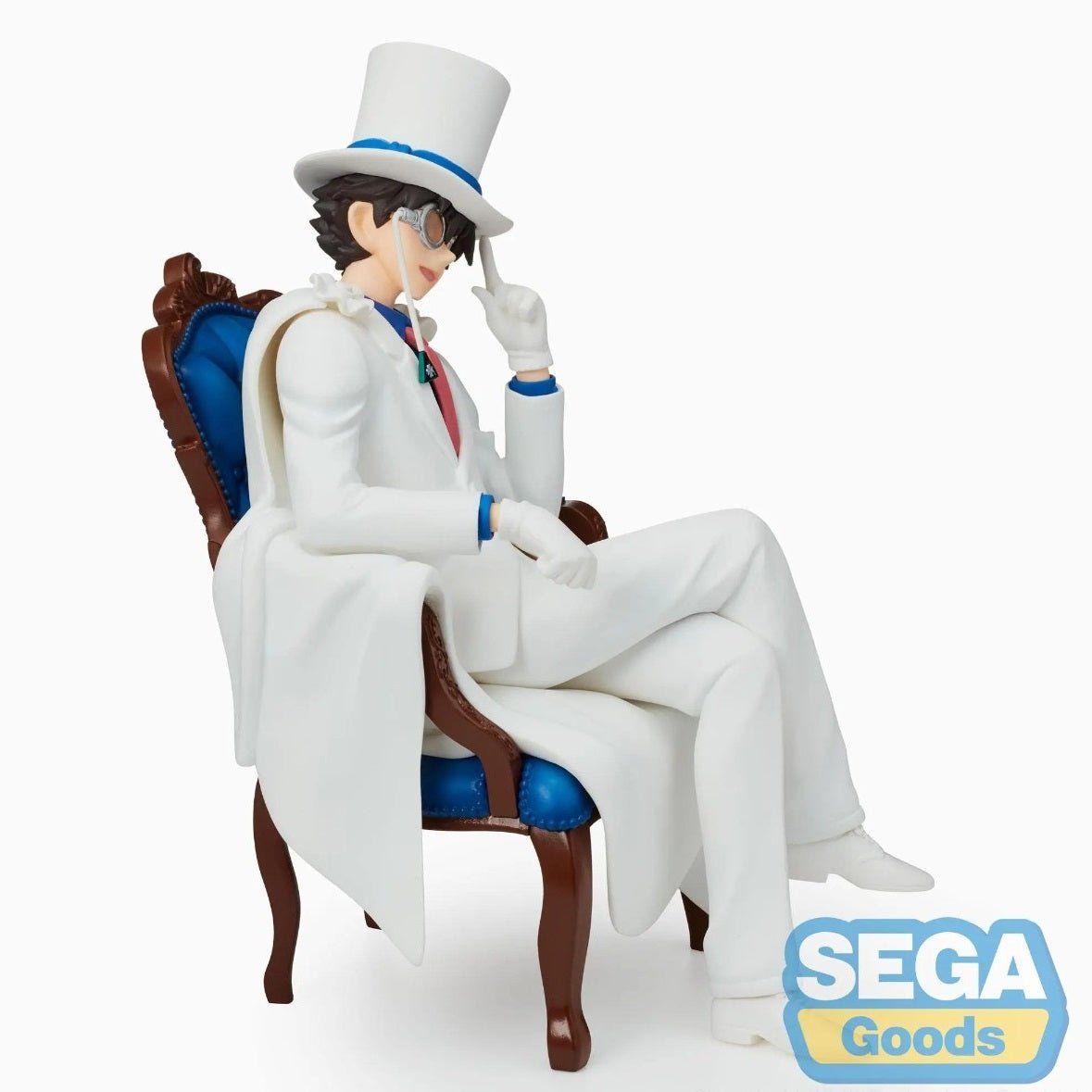 SEGA [PM景品]《名偵探柯南》怪盜基德 - 坐下造型 - (再販) - Microworks ACG