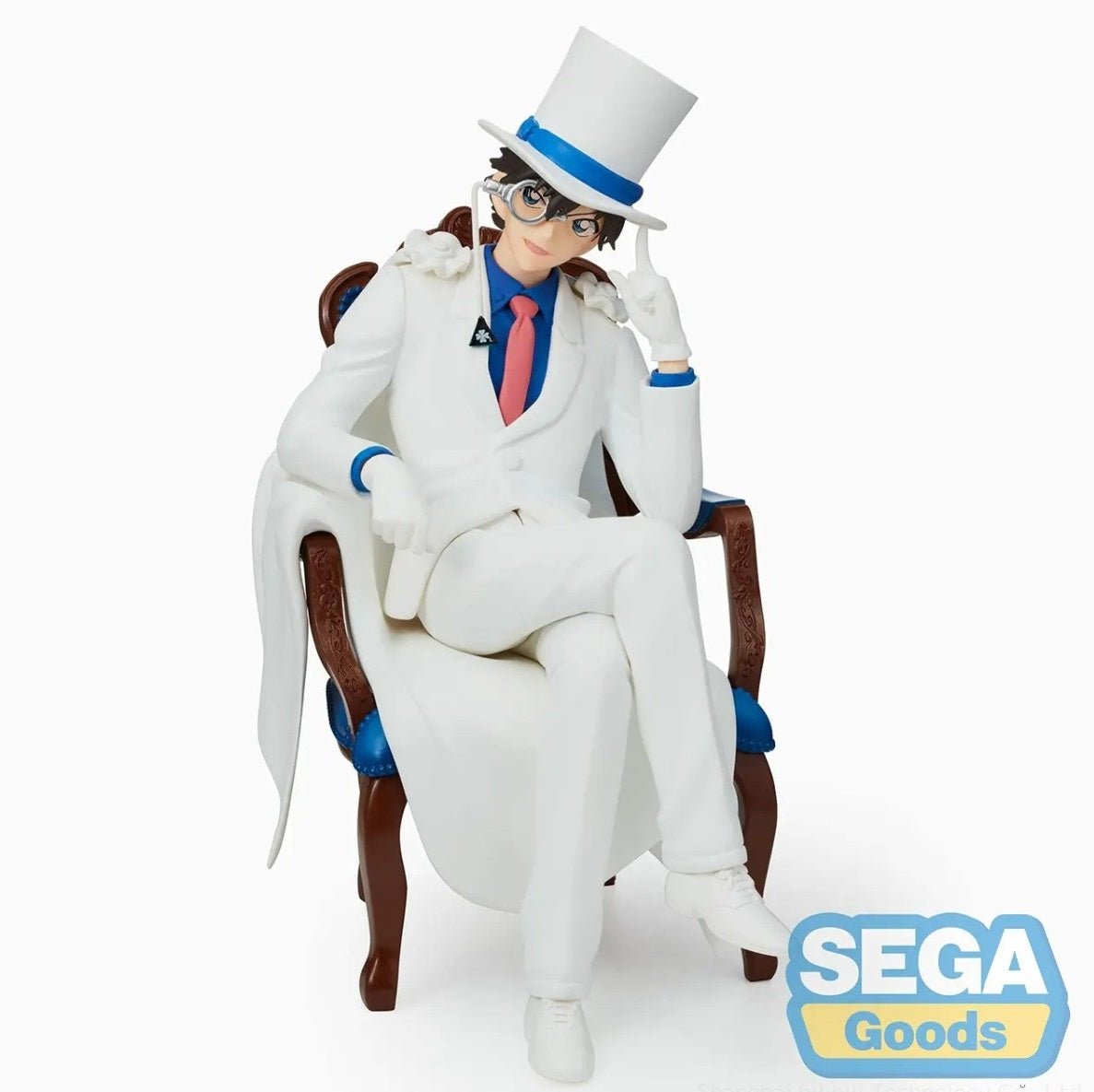 SEGA [PM景品]《名偵探柯南》怪盜基德 - 坐下造型 - (再販) - Microworks ACG