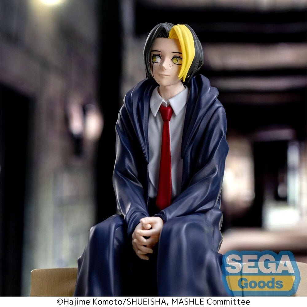 SEGA [PM景品]《肌肉魔法使 - MASHLE - 》芬恩. 艾姆茲 - 坐下造型 - Microworks ACG