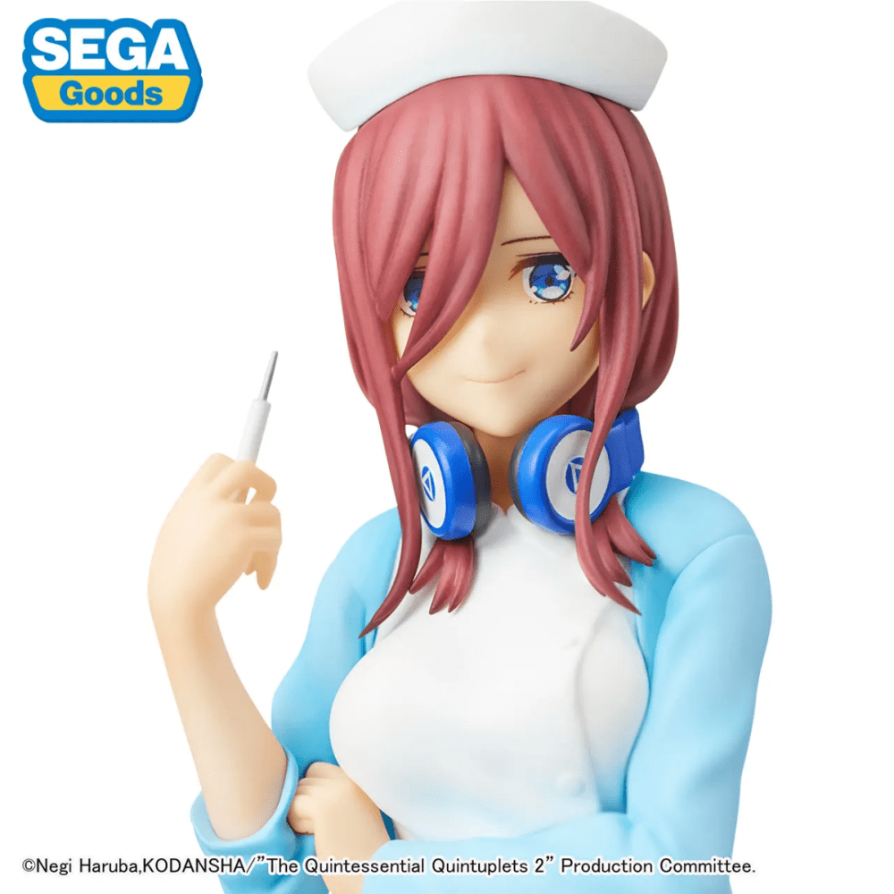《預訂已截單》SEGA [SPM景品[《五等分的新娘2》中野三玖 - 護士造型 - (再販)《2024年2月發售》 - Microworks ACG