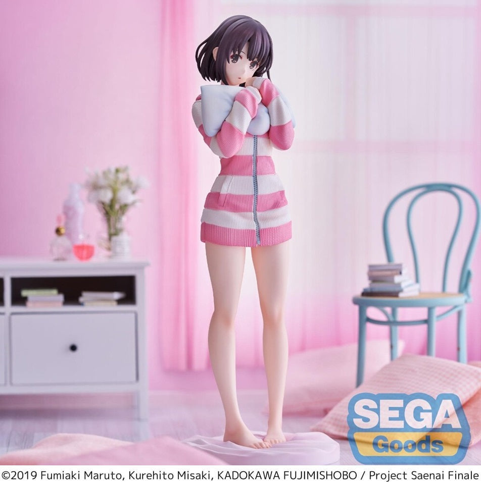 SEGA [LUMINASTA]《不起眼女主角培育法 Fine》加藤恵 -睡衣造型-