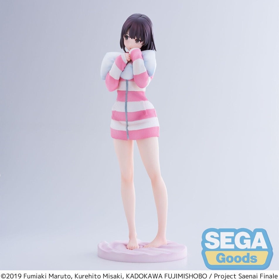 SEGA [LUMINASTA]《不起眼女主角培育法 Fine》加藤恵 -睡衣造型-