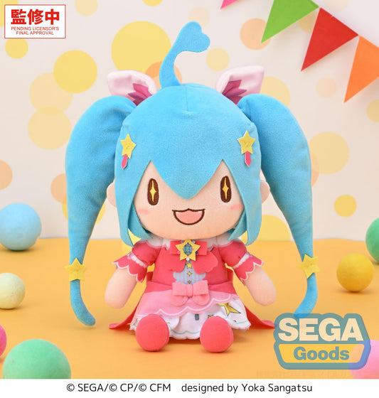 《預訂》SEGA [Fuwa Petit毛公仔]《世界計劃》奇幻樂園世界的初音 -BNW - Microworks ACG