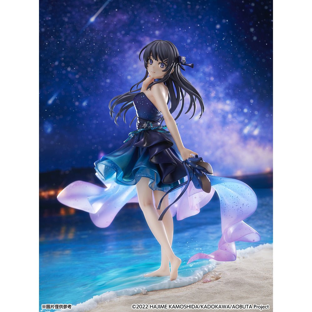 《預訂》SHIBUYA SCRAMBLE FIGURE《青春豬頭少年》櫻島麻衣 星空禮服 Ver. 1/7比例人像《2026年2月發售》 - Microworks ACG