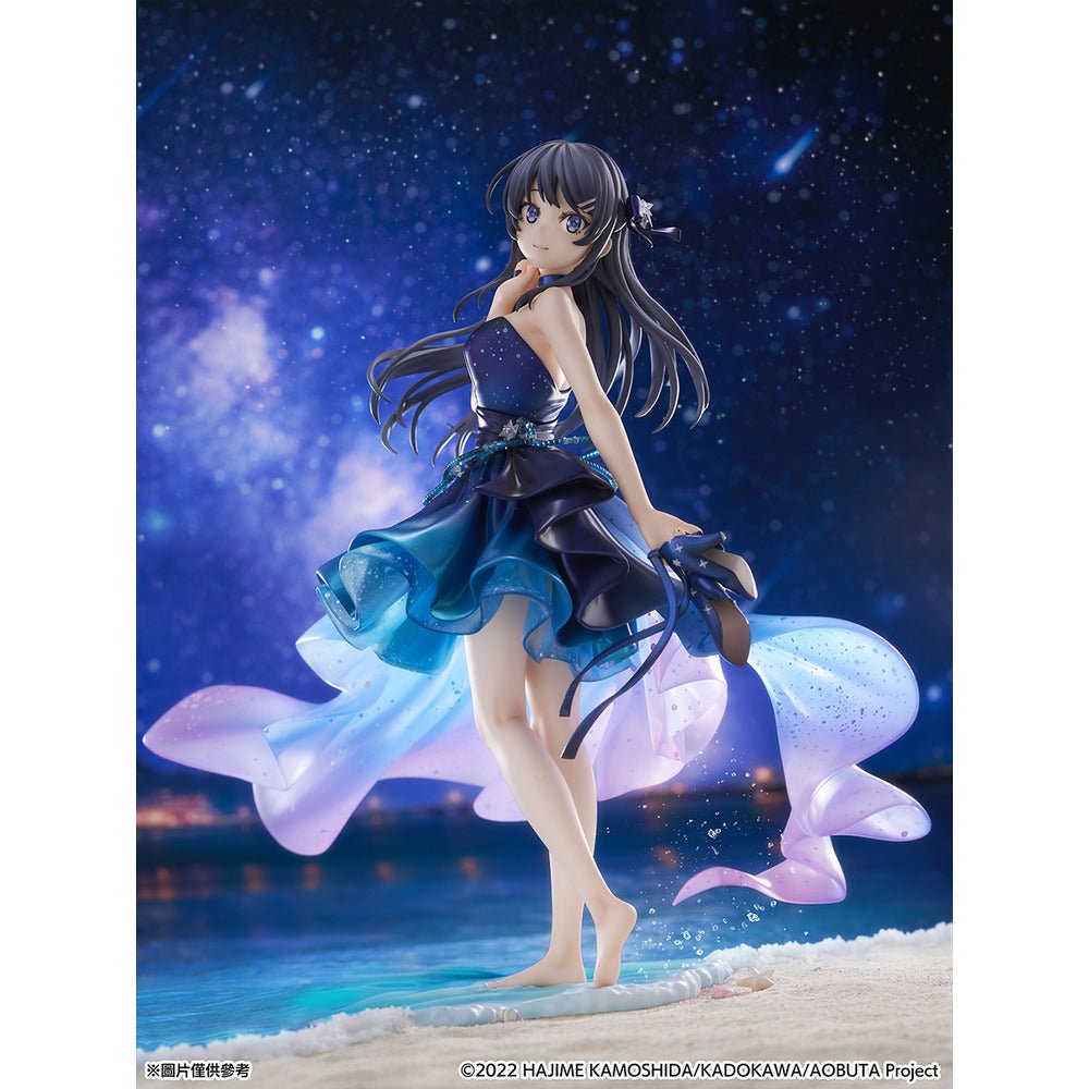 《預訂》SHIBUYA SCRAMBLE FIGURE《青春豬頭少年》櫻島麻衣 星空禮服 Ver. 1/7比例人像《2026年2月發售》 - Microworks ACG