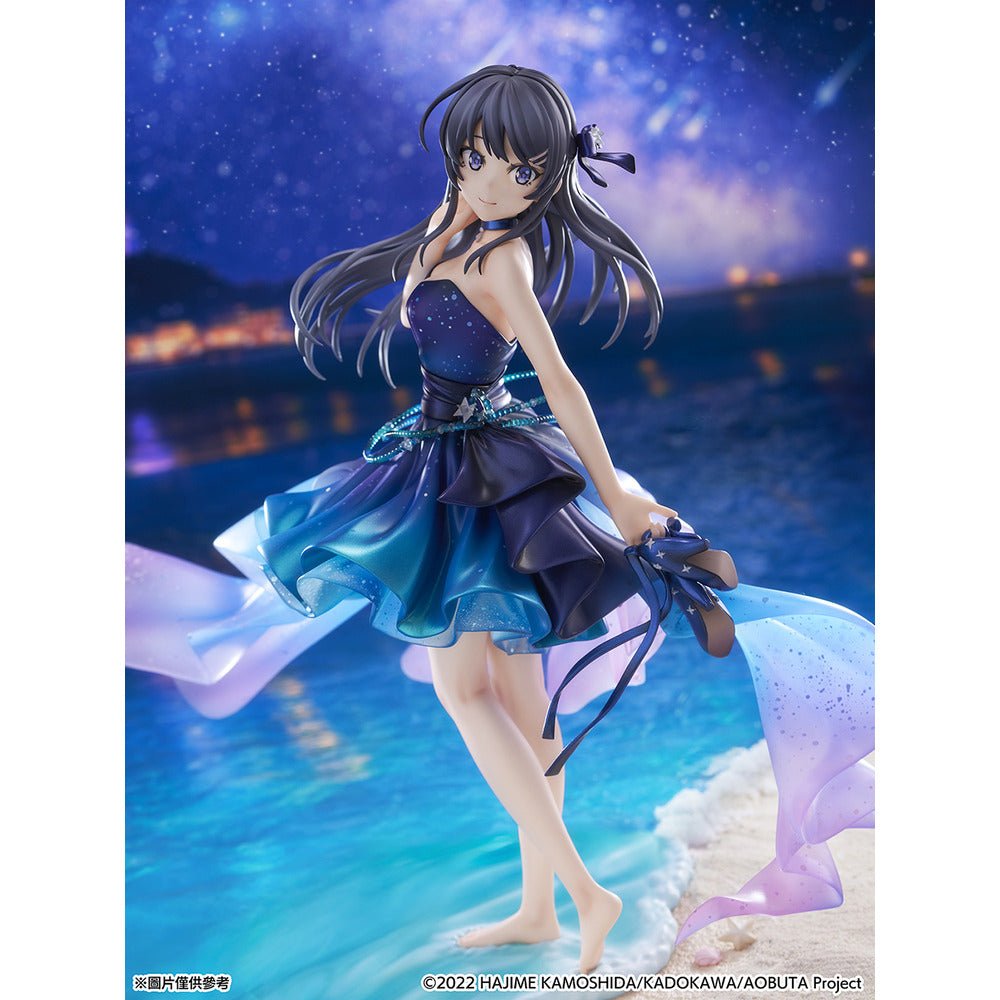 《預訂》SHIBUYA SCRAMBLE FIGURE《青春豬頭少年》櫻島麻衣 星空禮服 Ver. 1/7比例人像《2026年2月發售》 - Microworks ACG