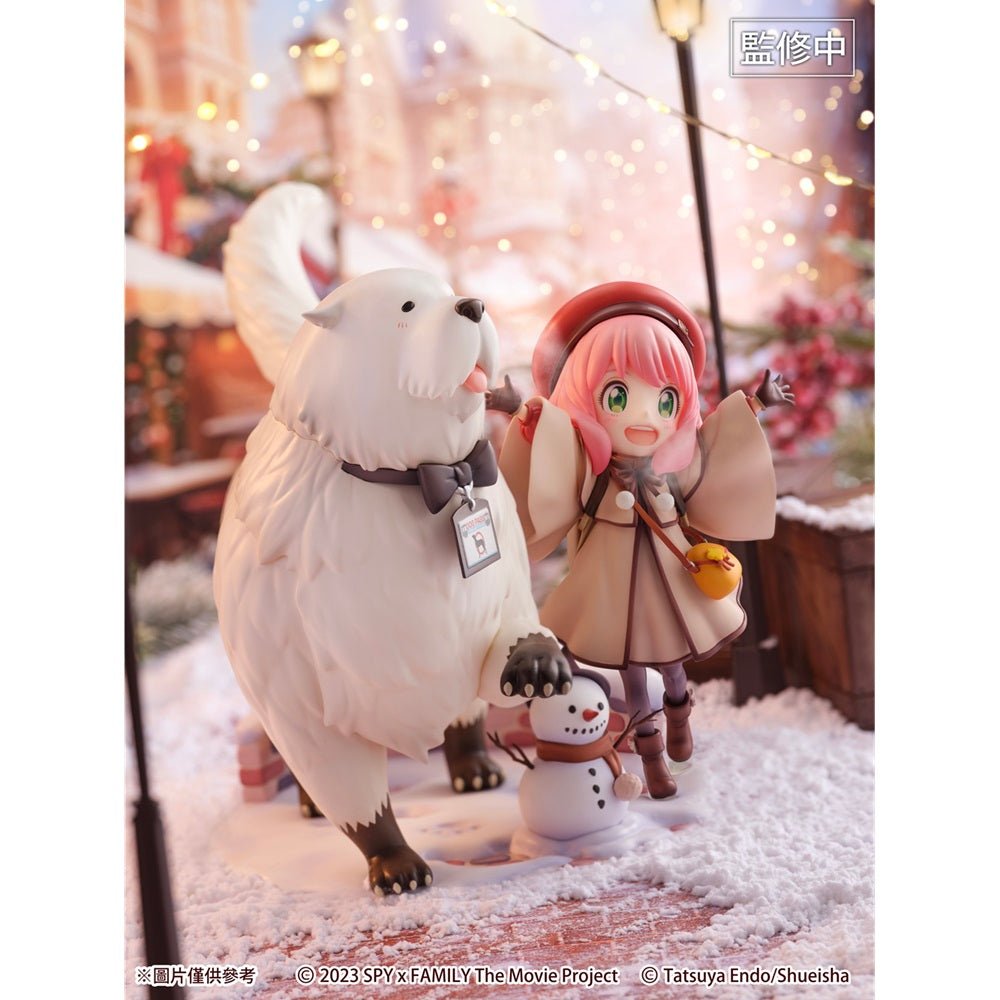 SHIBUYA SCRAMBLE FIGURE《SPY×FAMILY》安妮亞與彭德 - CODE: White Ver. - 1/7 比例 - Microworks ACG