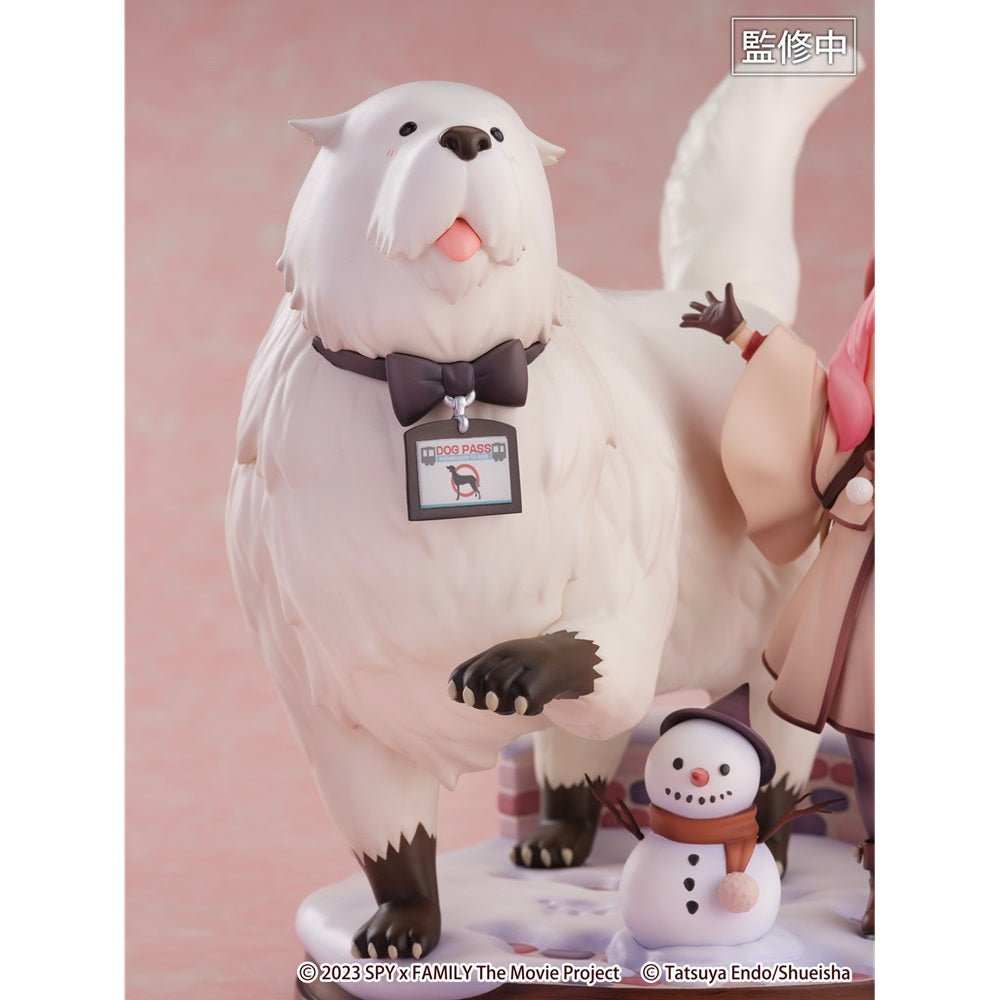 SHIBUYA SCRAMBLE FIGURE《SPY×FAMILY》安妮亞與彭德 - CODE: White Ver. - 1/7 比例 - Microworks ACG