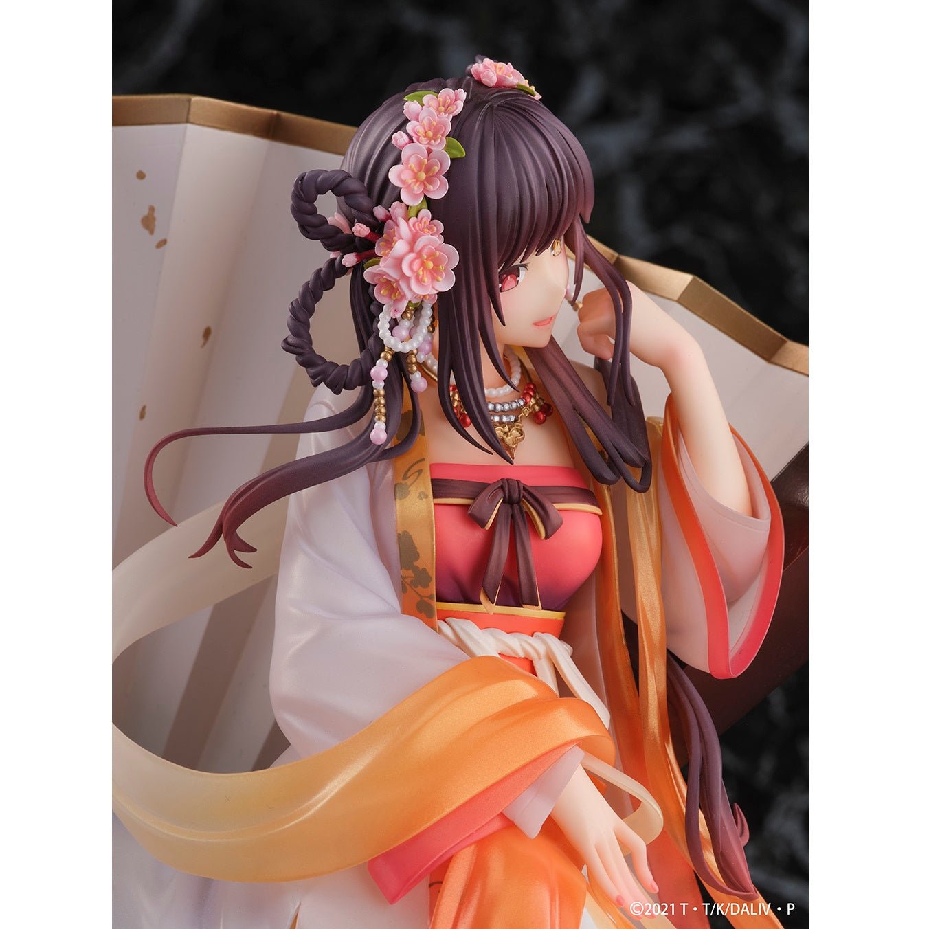 SHIBUYA SCRAMBLE FIGURE《約會大作戰》時崎狂三 - 漢服ver. - 1/7比例人像 - Microworks ACG