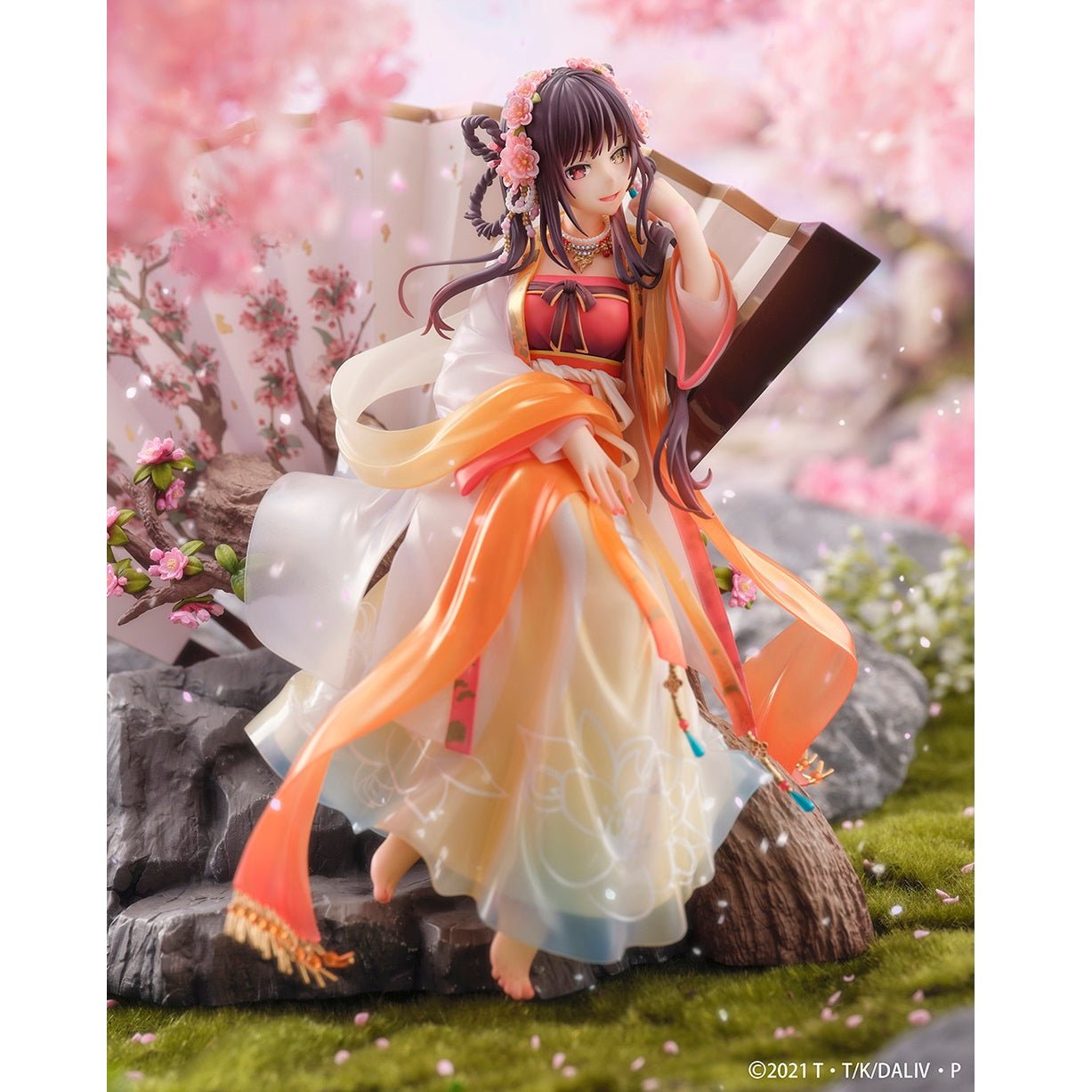 SHIBUYA SCRAMBLE FIGURE《約會大作戰》時崎狂三 - 漢服ver. - 1/7比例人像 - Microworks ACG