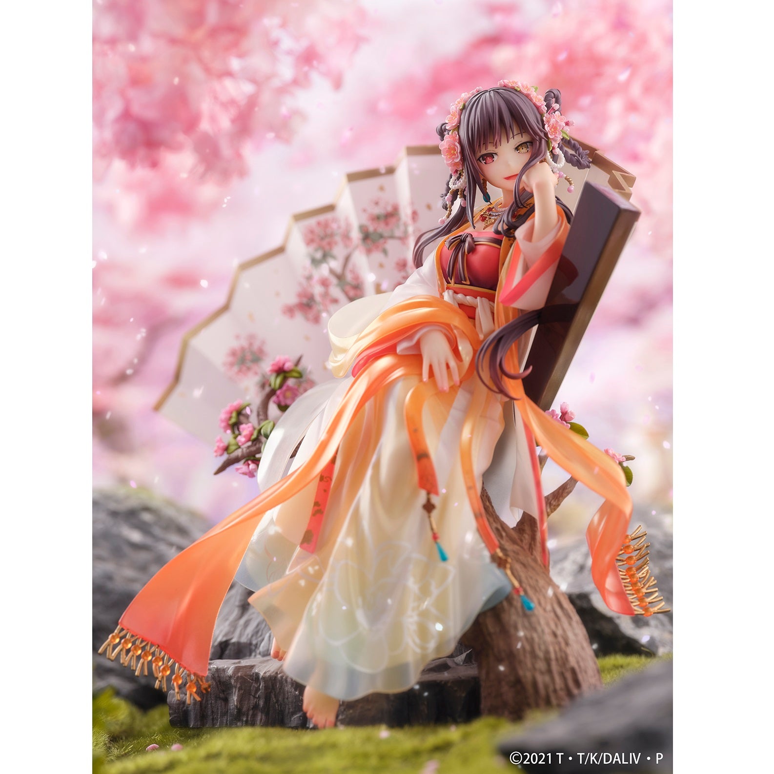 SHIBUYA SCRAMBLE FIGURE《約會大作戰》時崎狂三 - 漢服ver.- 1/7比例人像