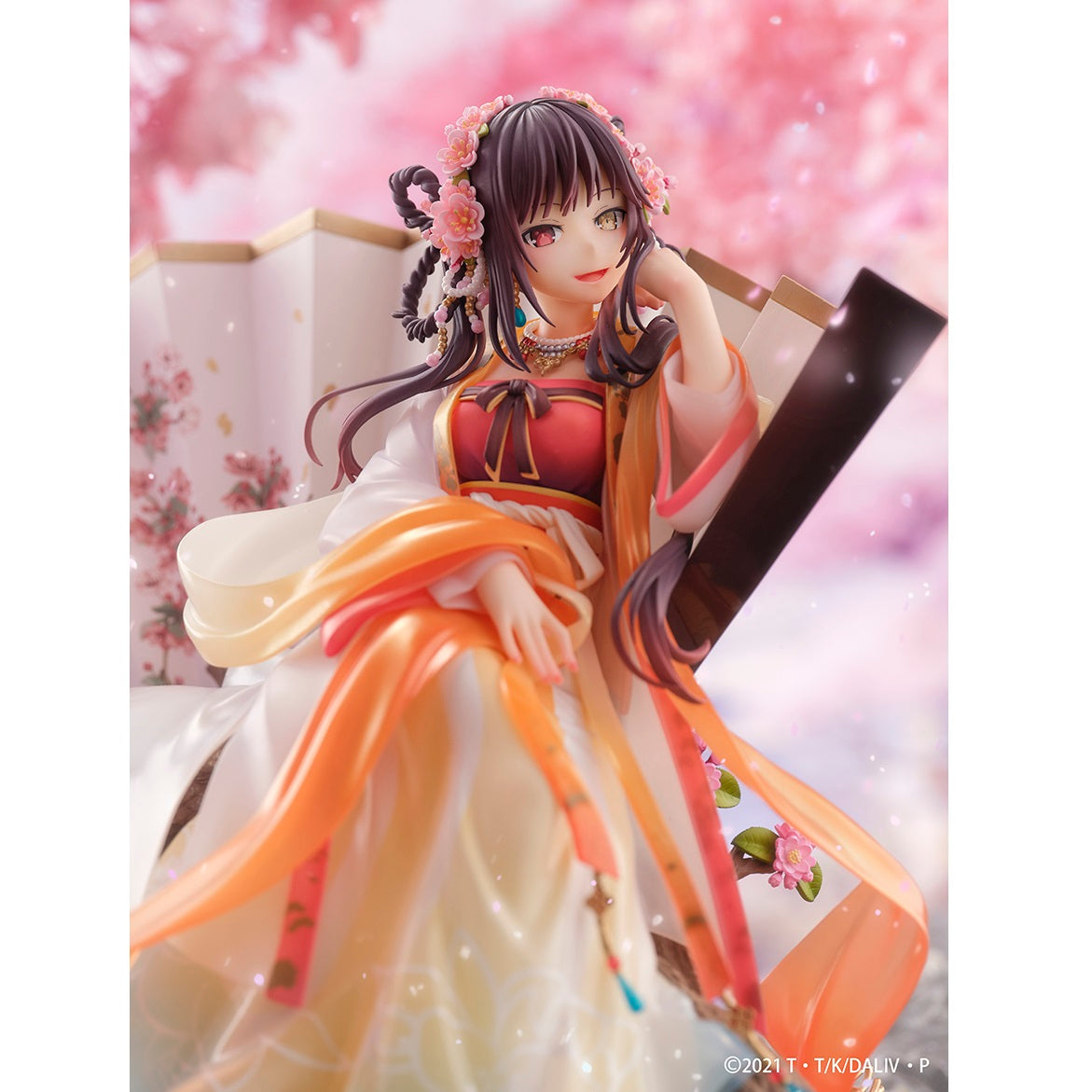 SHIBUYA SCRAMBLE FIGURE《約會大作戰》時崎狂三 - 漢服ver.- 1/7比例人像
