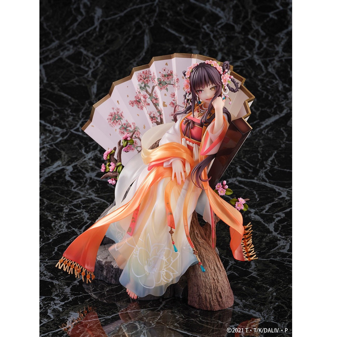 SHIBUYA SCRAMBLE FIGURE《約會大作戰》時崎狂三 - 漢服ver. - 1/7比例人像 - Microworks ACG