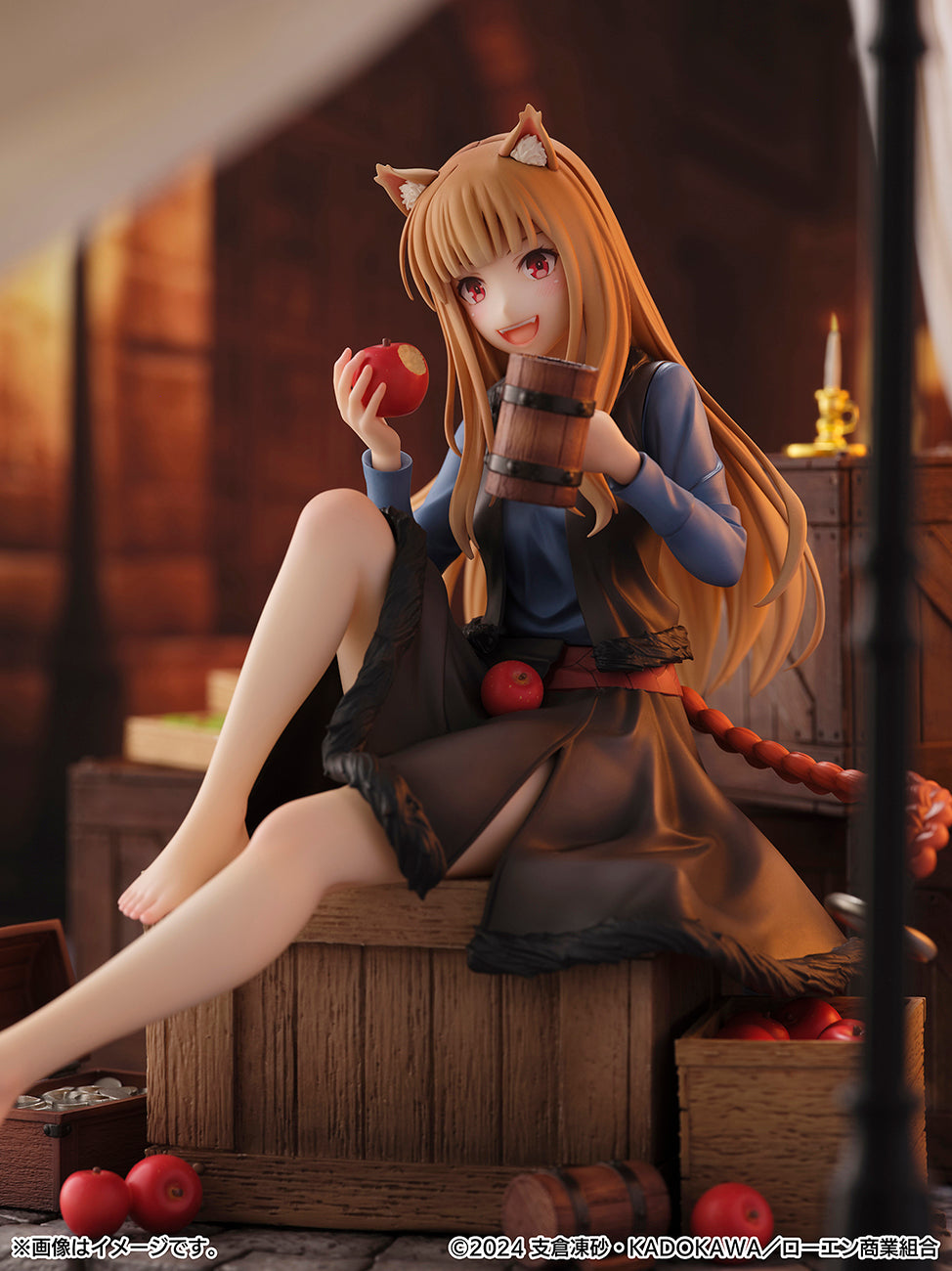《預訂已截單》SHIBUYA SCRAMBLE FIGURE《狼與辛香料》赫蘿 1/7比例人像《2026年第1季發售》