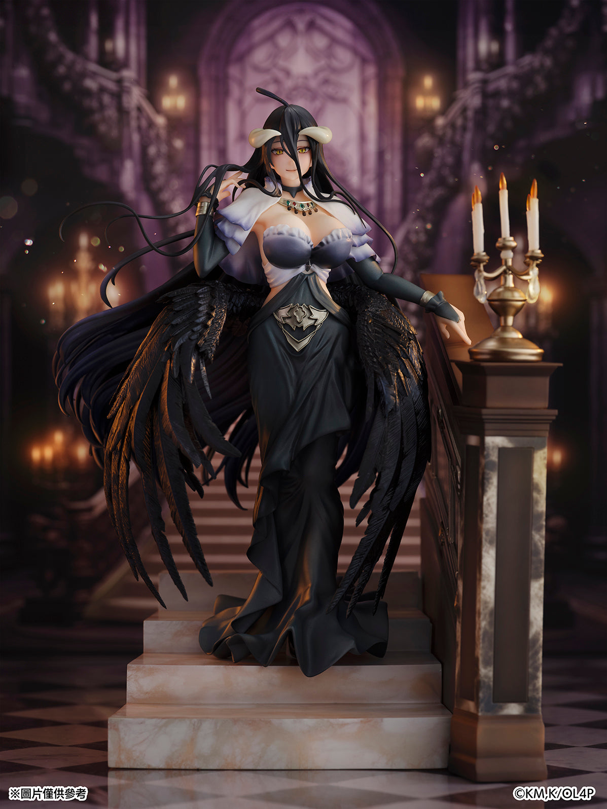 《預訂已截單》SHIBUYA SCRAMBLE FIGURE《OVERLORD》雅兒貝德-漆黑禮服ver.-1/7比例人像《2026年第1季發售》